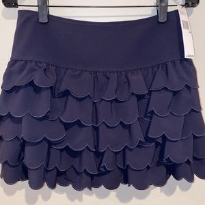 DKNY By Donna Karan Ruffled Mini Skirt